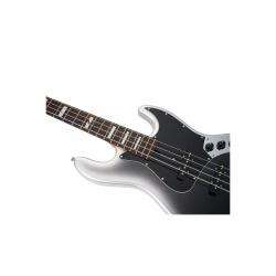 Бас-гитара, форма Jazz Bass, цвет серый MOOER MBJ412 Dark Silver