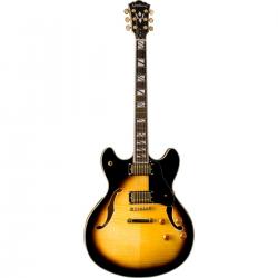 Полуакустическая электрогитара Gibson® ES®-335 Custom Style, Tobacco Sunburst WASHBURN HB35 Tobacco Sunburst
