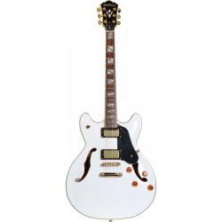 Полуакустическая электрогитара Gibson® ES®-335 Custom Style, White WASHBURN HB35 White