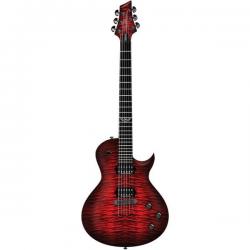 Электрогитара, цвет винный берст матовый WASHBURN PXL10 Quilted Wine Burst Matte