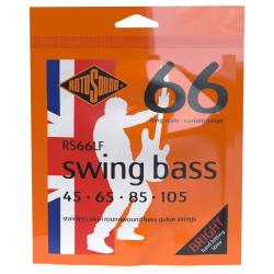Струны для бас-гитары, сталь, 45-105 ROTOSOUND RS66LF STAINLESS STEEL 45 65 85 105