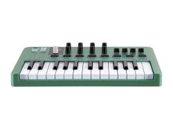 MIDI клавиатура 25 клавиш, 8 энкодеров, 8 RGB пэдов, 8 фейдеров, дисплей, сенсорные регуляторы Pitch/Modulation, MIDI-выход, 1/4