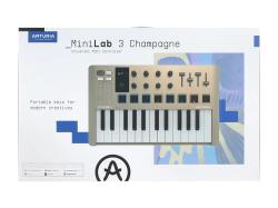 MIDI клавиатура 25 клавиш, 8 энкодеров, 8 RGB пэдов, 8 фейдеров, дисплей, сенсорные регуляторы Pitch/Modulation, MIDI-выход, 1/4