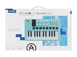 MIDI клавиатура 25 клавиш, 8 энкодеров, 8 RGB пэдов, 8 фейдеров, дисплей, сенсорные регуляторы Pitch/Modulation, MIDI-выход, 1/4