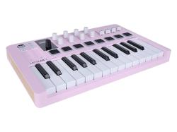MIDI клавиатура 25 клавиш, 8 энкодеров, 8 RGB пэдов, 8 фейдеров, дисплей, сенсорные регуляторы Pitch/Modulation, MIDI-выход, 1/4