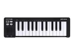 MIDI клавиатура 25 клавиш, чувствительных к скорости нажатия, сенсорные полосы pitch и modulation, р... ARTURIA MicroLab 3 Black