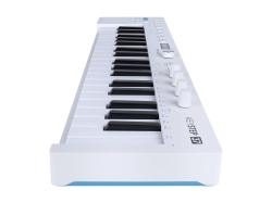 MIDI клавиатура 37 клавиш с чувствительностью к силе нажатия и послекасанием, OLED-экран, секвенсор, арпеджиатор, 4х 3,5-мм CV-Out, MIDI-In/Out, Sync I/O, вход для педали сустейна/экспрессии (TRS), Type-C ARTURIA KeyStep 37 MK2