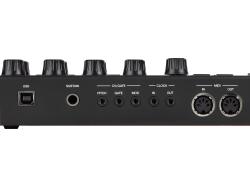 MIDI клавиатура 37 мини-клавиш, 8 пэдов с RGB, 8 энкодеров, шаговый секвенсор, арпеджиатор, колесо pitch и modulation, OLED дисплей, выходы: CV/Gate: 3 x 1/8” Pitch/Gate/Mod, 1 x 1/8” CV Clock, вход: 1/8” CV Clock MIDI AKAI MPK Mini Plus