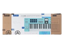 MIDI клавиатура 49 клавиш, LCD дисплей, 9 энкодеров, 8 пэдов, 9 фейдеров, 12 кнопок управления, колеса высоты тона и модуляции, 1/4