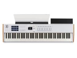MIDI клавиатура 88 клавиш, полновзвешенная с velocity&aftertouch, молоточковая механика Fatar ARTURIA KeyLAB 88 MK3 White