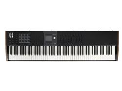 MIDI клавиатура 88 клавиш, полновзвешенная с velocity&aftertouch, молоточковая механика Fatar ARTURIA KeyLAB 88 MK3 Black