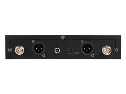 Микрофонная радиосистема UHF 650 - 758 MHz, подавитель обратной связи, цифровая модуляция, LCD дисплей, DSP, ручной микрофон - 2 шт. AXELVOX DX800FK
