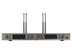 Микрофонная радиосистема UHF 650 - 758 MHz, цифровая модуляция, LCD дисплей, DSP, ручной микрофон - 4 шт. AXELVOX DX800FC