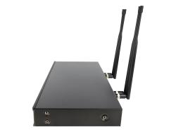 Микрофонная радиосистема UHF 650 - 758 MHz, цифровая модуляция, LCD дисплей, DSP, ручной микрофон - 4 шт. AXELVOX DX800FC