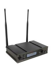 Микрофонная радиосистема UHF 650 - 758 MHz, цифровая модуляция, LCD дисплей, DSP, ручной микрофон - 2 шт. AXELVOX DX800HT