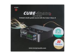 Аудиоинтерфейс USB 24 бит/192 кГц. ICON Cube4Nano S