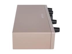 Аудиоинтерфейс USB 24бит/192кГц, два комбинированных входа XLR-1/4” (микрофонный / линейный / инструментальный уровень) с фантомным питанием +48 В, выходы на монитор (L/R Jack), выход для наушников, MIDI In/Out ARTURIA MiniFuse 2 Champagne