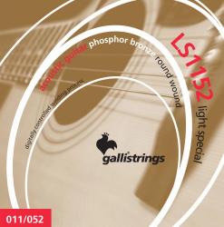 Комплект струн для акустической гитары GALLI STRINGS LS1152 LIGHT SPECIAL