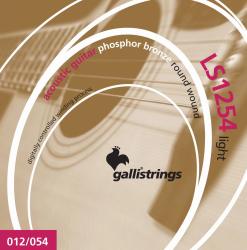 Комплект струн для акустической гитары GALLI STRINGS LS1254 LIGHT