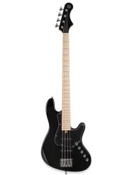Cort NJS4-BK Elrick NJS Series — 4-струнная бас-гитара с корпусом из ольхи и грифом из твёрдого клён... CORT NJS4 BK w_case