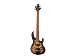 Бас-гитара, 4 струны, корпус красное дерево, 34 ``, цвет BLACK NATURAL BURST SATIN LTD by ESP D-4 BP BLKNBS
