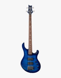 Бас-гитара, кленовый верх, цвет Faded Blue Wrap Around Burst PRS SE KINGFISHER BASS
