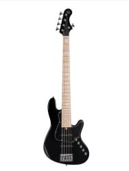 Cort NJS5-BK Elrick NJS Series — 5-струнная бас-гитара в стиле Jazz Bass, разработанная совместно с ... CORT NJS5 BK w_case