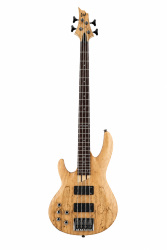 Бас-гитара левосторонняя 4-струны, корпус ясень/Spalted Maple, привинченный гриф клен-палисандр 5ч/п... LTD by ESP LB204SMNSLH