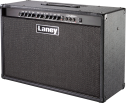 Гитарный комбо 120 Вт, 2 х 12`` Celestion, 2 независимых канала с 3-х полосным эквалайзером и дистор... LANEY LX120RT