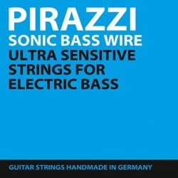 Pirazzi Sonic струны для бас гитары, 4 струны, ultra sensitive, натяжение Light, калибры струн .040,... PIRASTRO 683020