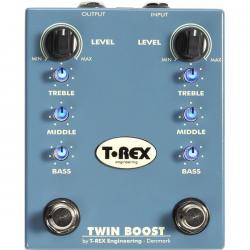 Педаль эффектов, бустер, два раздельных канала T-REX TwinBoost