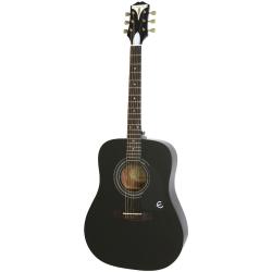 Акустическая гитара, цвет черный EPIPHONE PRO-1 Acoustic Ebony