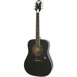 Акустическая гитара, цвет черный EPIPHONE PRO-1 Plus Acoustic Ebony