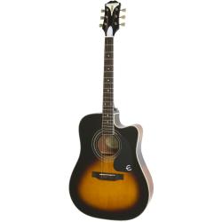 Электроакустическая гитара, цвет санберст EPIPHONE PRO-1 Ultra Acoustic/Electric Vintage Sunburst