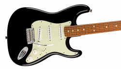 Электрогитара, корпус из ольхи, гриф кленовый, накладка - пао ферро, SSS Custom Shop Fat '60s звукосниматели, 22 лада, мензура 25.5 Мексика FENDER Limited Edition Player Stratocaster Black