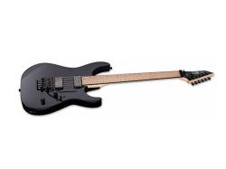 Электрогитара, 6 струн, корпус ольха, гриф клён, 24 XJ, Floyd Rose 1000SE, Fishman Fluence Modern, цвет Black LTD by ESP M-1000 MAPLE BLACK