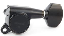 Колок Gotoh прямой, черный GOTOH 381-07L_B