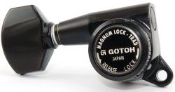 Колок локовый реверсный, шток 20 мм, черный GOTOH MGTBR20