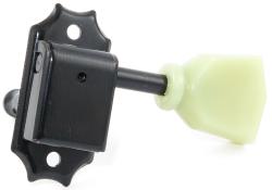 Колки гитарные 3+3, черные HC TUNER SD800-P04 BK L3+R3