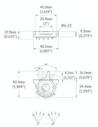 Переключатель 4-позиционный, Oak style PARTSLAND GST4