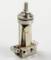 3-позиционный переключатель для Les Paul, длинный, никель SWITCHCRAFT 12010X