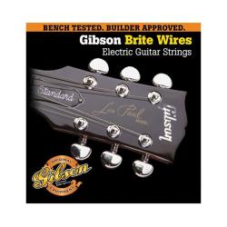 Струны для электрогитары, 9-42 GIBSON SEG-700UL Brite Wires NPS Wound 9-42
