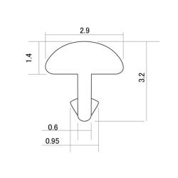 Набор ладов из фосфорной бронзы jumbo, 24 шт HOSCO HFPB-J1-P24