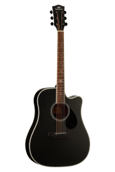 Электроакустическая гитара цвет черный KEPMA D1CEPRO-K1-BKM