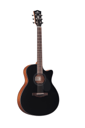Трансакустическая гитара цвет черный KEPMA EACE-K10PRO-BKM