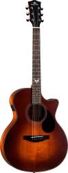 Трансакустическая гитара цвет Classic Red KEPMA F0BE-GA-CRM