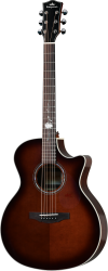 Трансакустическая гитара цвет Cherry Burst KEPMA G1SE-GA-WA