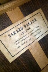 Классическая гитара подержанная Sakazo Nakade B4 1960