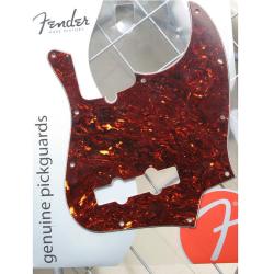Fender American Standart Jazz Bass pickguard, tortoise четырёхслойный пластик FENDER 992157000