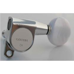 Колки 6 в линию, хром GOTOH SG360-05P1 Chrome 6L